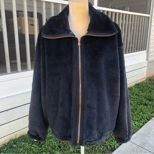 Fuda Women’s Very Soft Faux Fur Jacket/Coat Size XL
